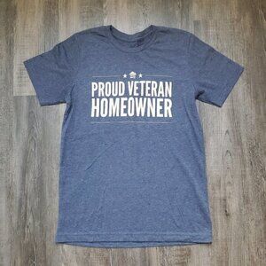 Proud Veteran Homeowner Tee Shirt